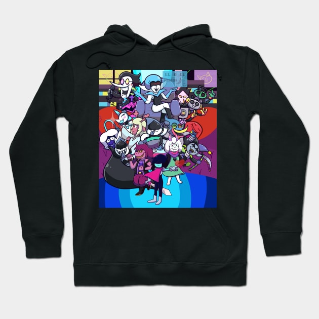 Deltarune Chapter 1 and 2 Hoodie by Magi 